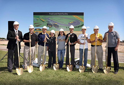Track and Field Groundbreaking